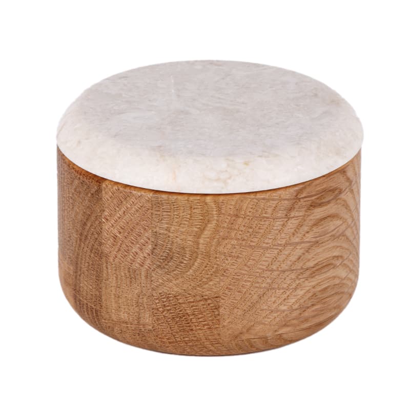 Round Wooden Box