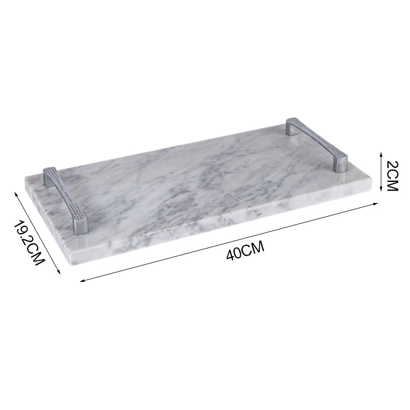 Marble Serving Tray With Handles Marble Serving Tray With Handles
