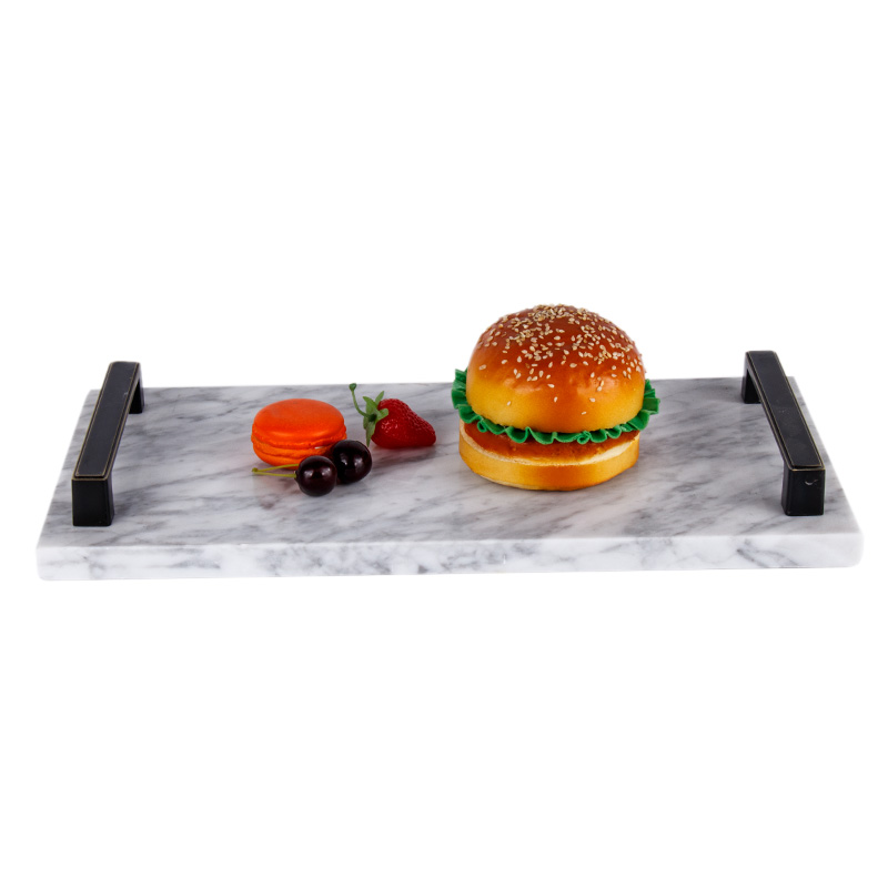 Carrara White Marble Tray