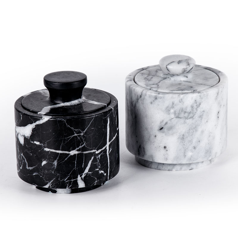 White Marble Spice Jar White Marble Spice Jar