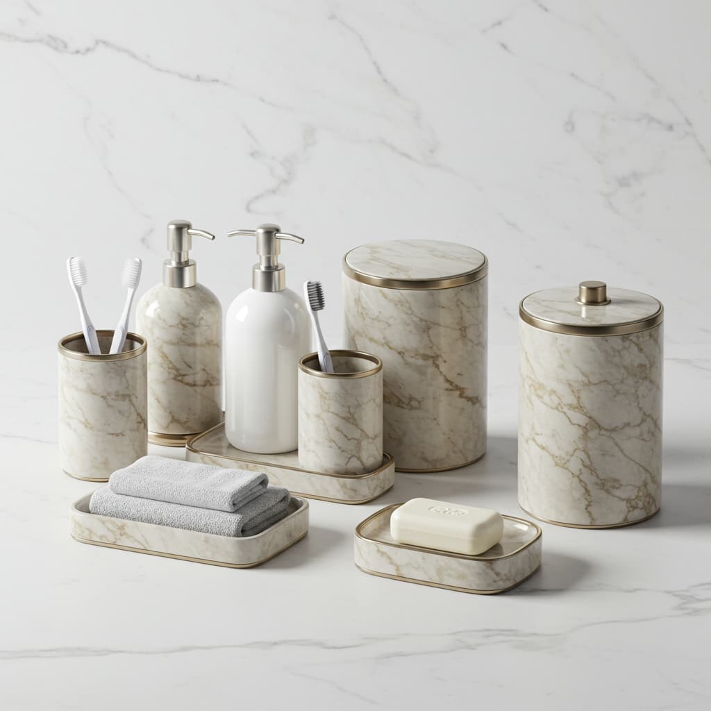 Luxury Marble Bathroom Accessories