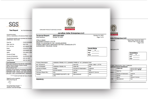 Square Marble Storage Bins